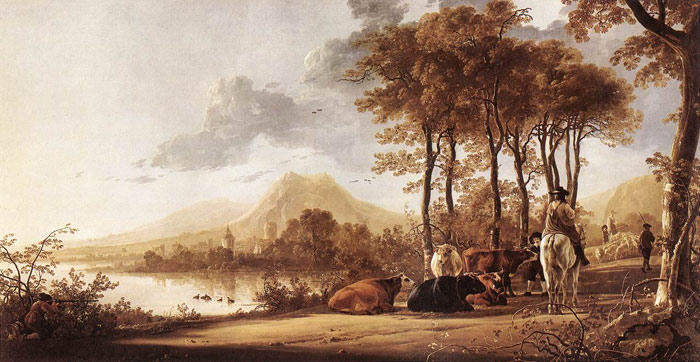 River Landscape, 1655-1660

Painting Reproductions