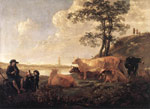 Landscape near Rhenen, 1650-1655
Art Reproductions