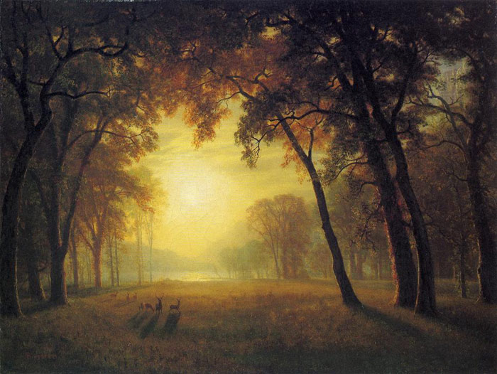 Deer in a Clearing 	

Painting Reproductions