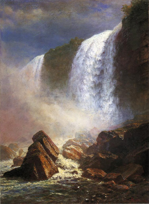 Falls of Niagara from Below 	

Painting Reproductions
