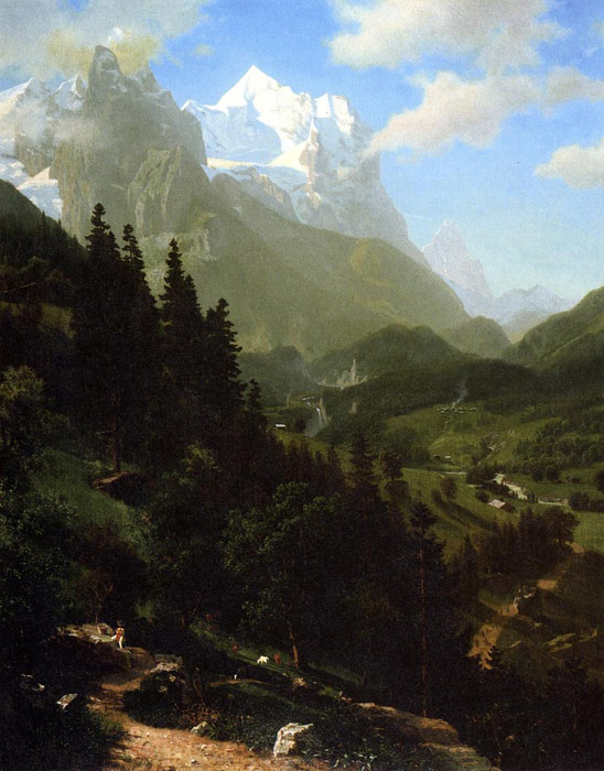 The Wetterhorn , 1857	

Painting Reproductions