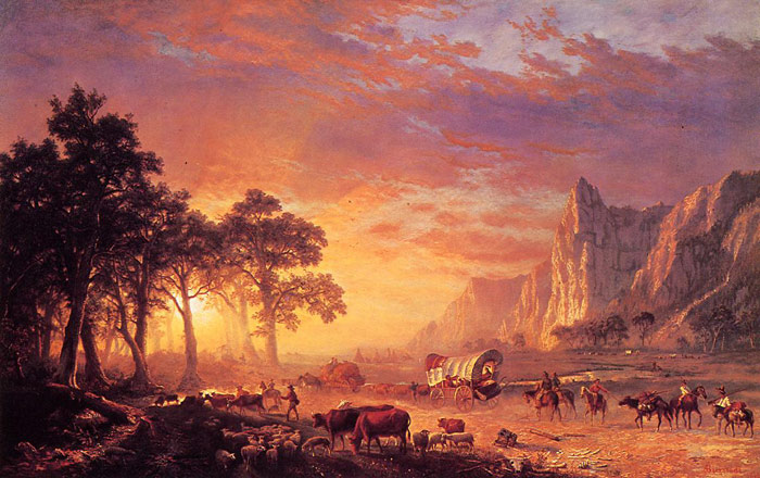 The Oregon Trail , 1869	

Painting Reproductions