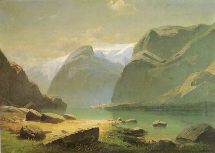 A Lake in Switzerland, 1866

Painting Reproductions