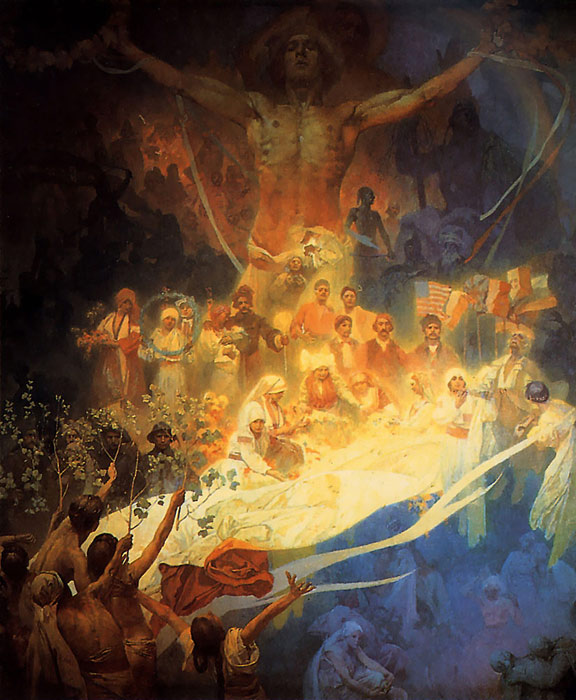 The Apotheosis of the Slavs, 1926

Painting Reproductions