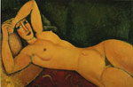 Reclining Nude with Left Arm Resting on Her Forehead, 1917
Art Reproductions