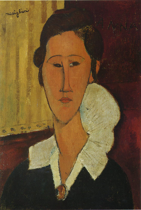 Portrait of Anna Zborovska, 1917

Painting Reproductions