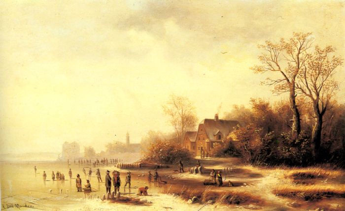 Skaters and Washerwomen in a Frozen Landscape

Painting Reproductions
