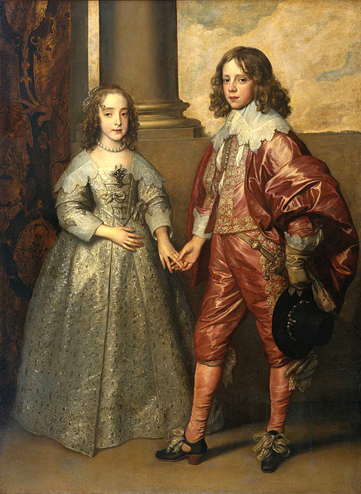 William II, Prince of Orange and Princess Henrietta Mary Stuart, daughter of Charles I of England, 1641

Painting Reproductions