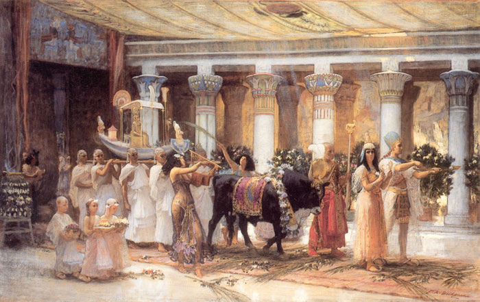 The Procession of the Sacred Bull Anubis

Painting Reproductions