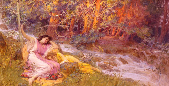 Reclining By A Stream

Painting Reproductions