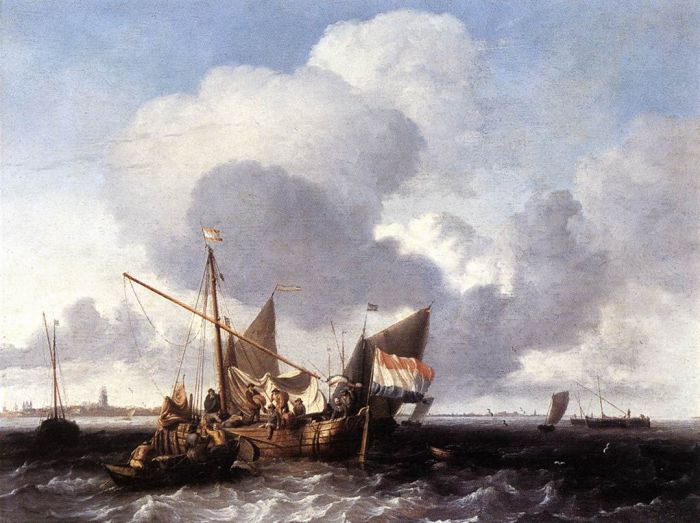 Ships on the Zuiderzee before the Fort of Naarden, 1680

Painting Reproductions