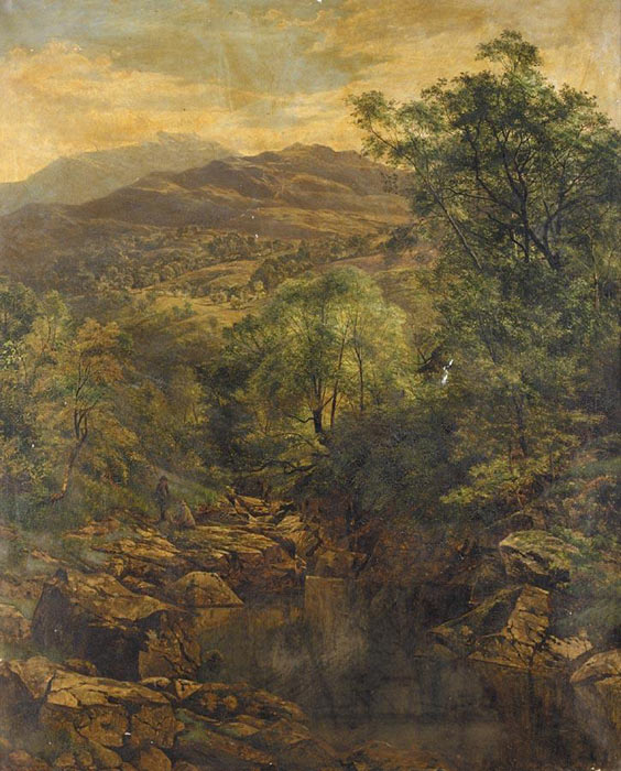 A Quiet Pool in Glenfalloch, 1859

Painting Reproductions
