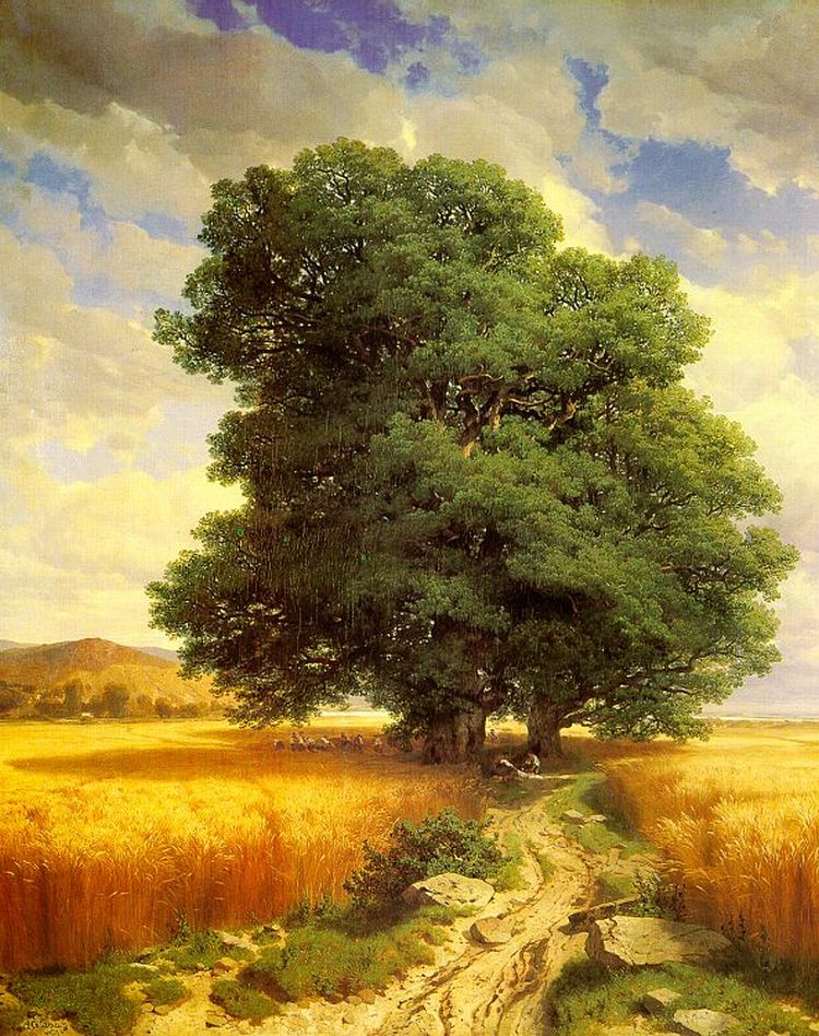 Landscape with Oak Trees

Painting Reproductions
