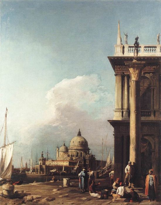 Venice: The Piazzetta Looking South-west towards S. Maria della Salute, 1725

Painting Reproductions