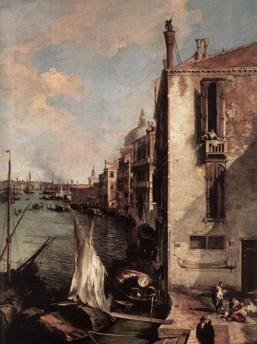 Grand Canal, Looking East from the Campo San Vio, 1723

Painting Reproductions