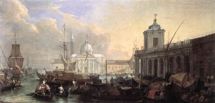 The Sea Custom House with San Giorgio Maggiore, 1700

Painting Reproductions