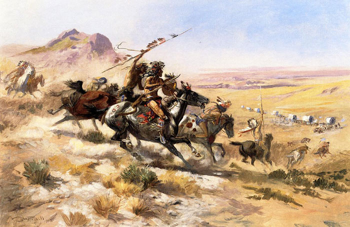 Attack on a Wagon Train, 1902

Painting Reproductions