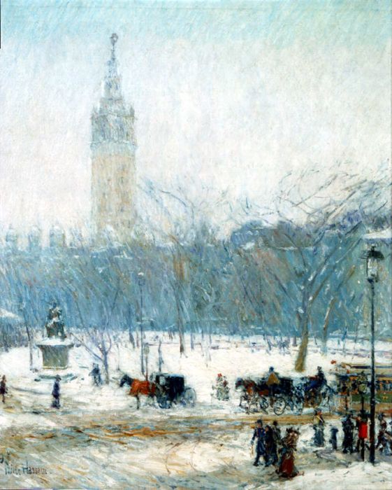 Snowstorm, Madison Square, c. 1890

Painting Reproductions