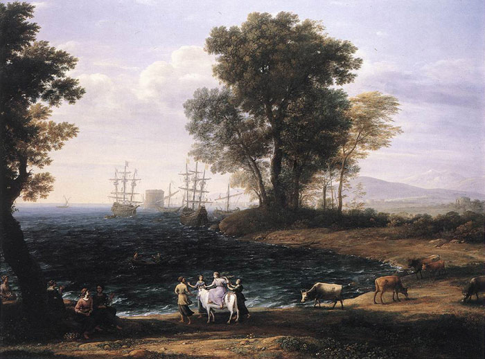 Coast Scene with the Rape of Europa, 1667

Painting Reproductions