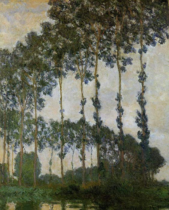 Poplars near Giverny, Overcast Weather , 1891	

Painting Reproductions