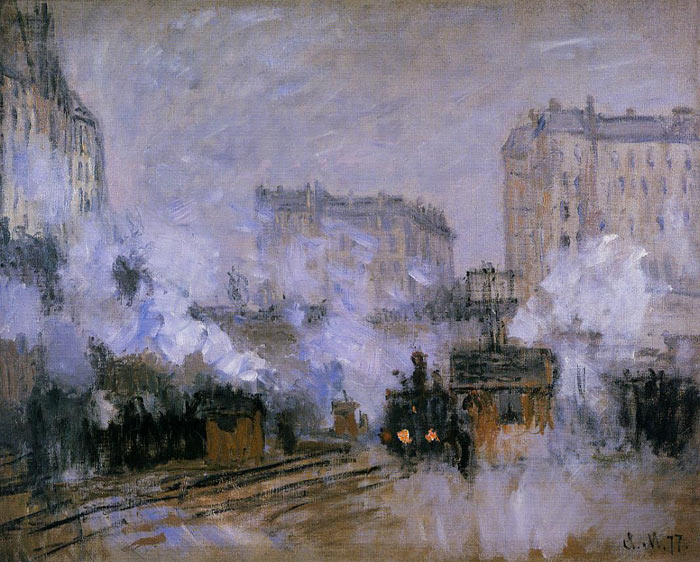 Exterior of the Saint-Lazare Station, Arrival of a Train , 1877	

Painting Reproductions