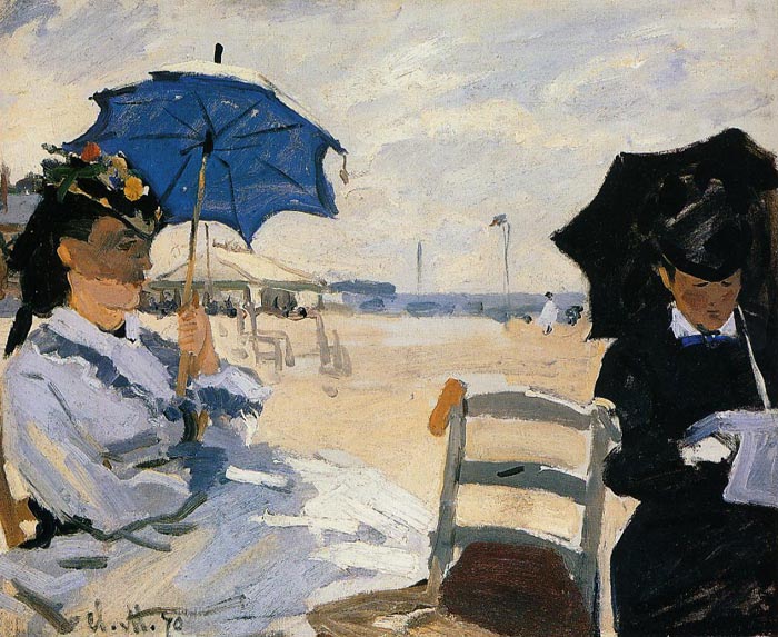 The Beach at Trouville , 1870	

Painting Reproductions
