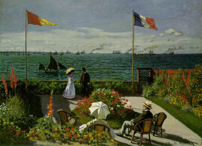 Garden at Sainte-Adresse , 1867	

Painting Reproductions