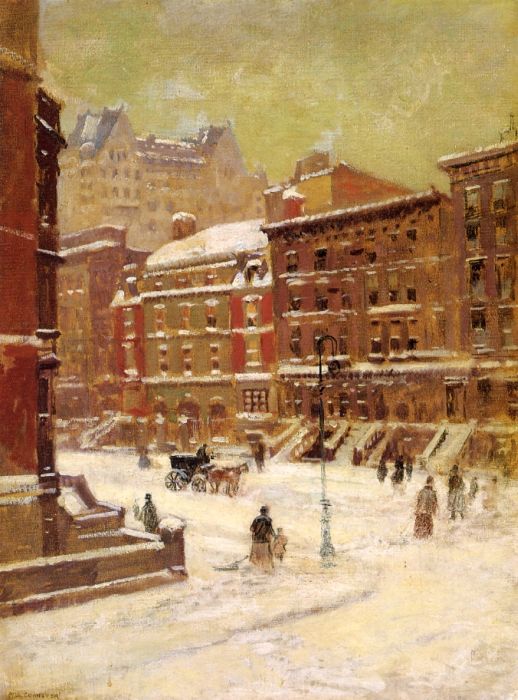 New York City View in Winter

Painting Reproductions