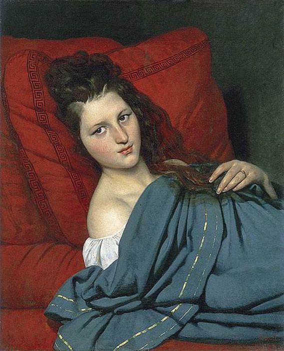 Half-length Woman Lying on a Couch, 1829

Painting Reproductions