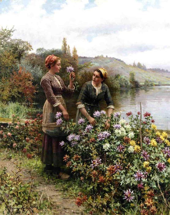Peasant Girls in Flower Garden

Painting Reproductions