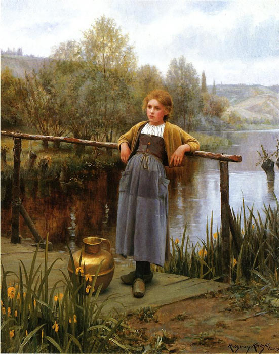 Young Girl by a Stream

Painting Reproductions