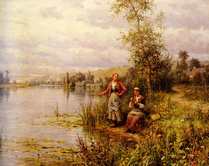 Country Women Fishing on a Summer Afternoon

Painting Reproductions