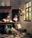 A Maid In The Kitchen, 1861
Art Reproductions