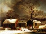  Winter Scene in New Haven , 1858
Art Reproductions