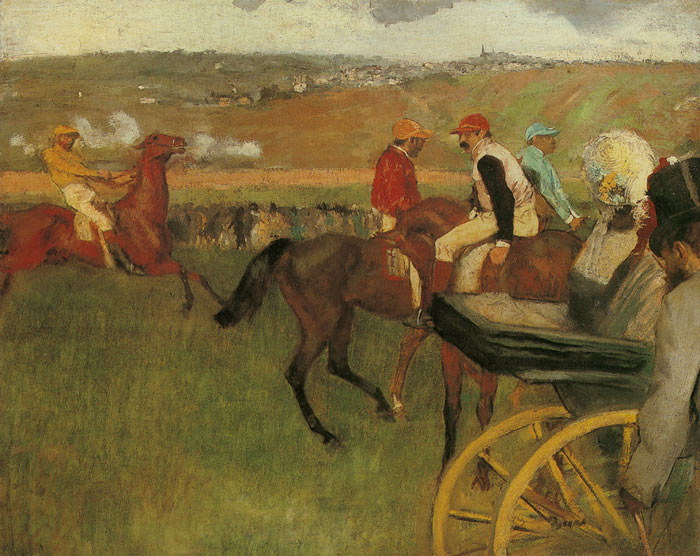 At the Races, Gentlemen Jockeys, c.1877-1880

Painting Reproductions