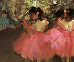 Dancers in Pink, 1880-1885
Art Reproductions