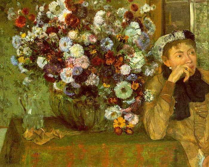 Madame Valpin with Chrysanthemums, 1865

Painting Reproductions