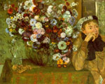 Madame Valpin with Chrysanthemums, 1865
Art Reproductions