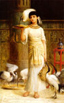 Ale the Attendant of the Sacred Ibis in the Temple of Isis
Art Reproductions