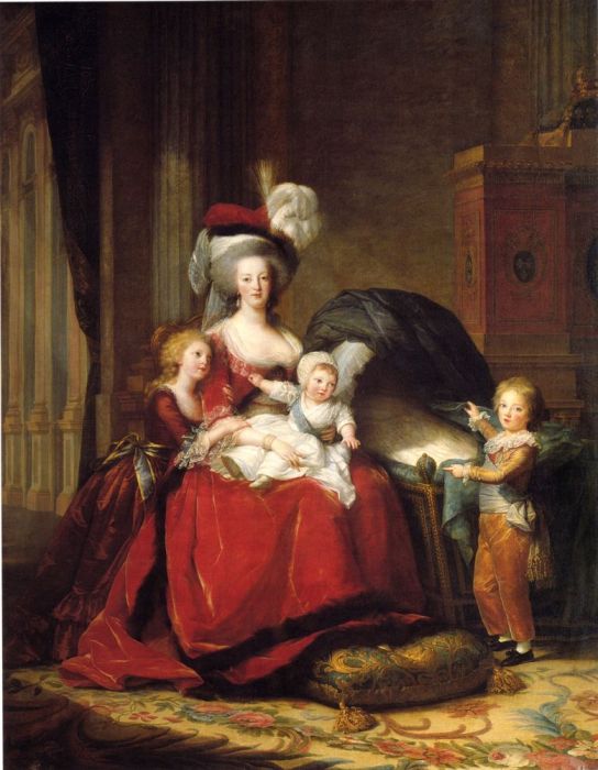  Queen Marie-Antoinette and Her Children, 1787

Painting Reproductions
