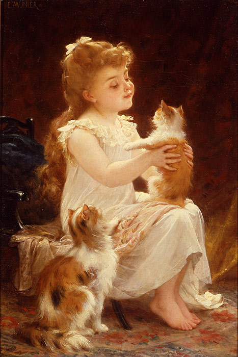 Playing with the Kitten, 1893

Painting Reproductions