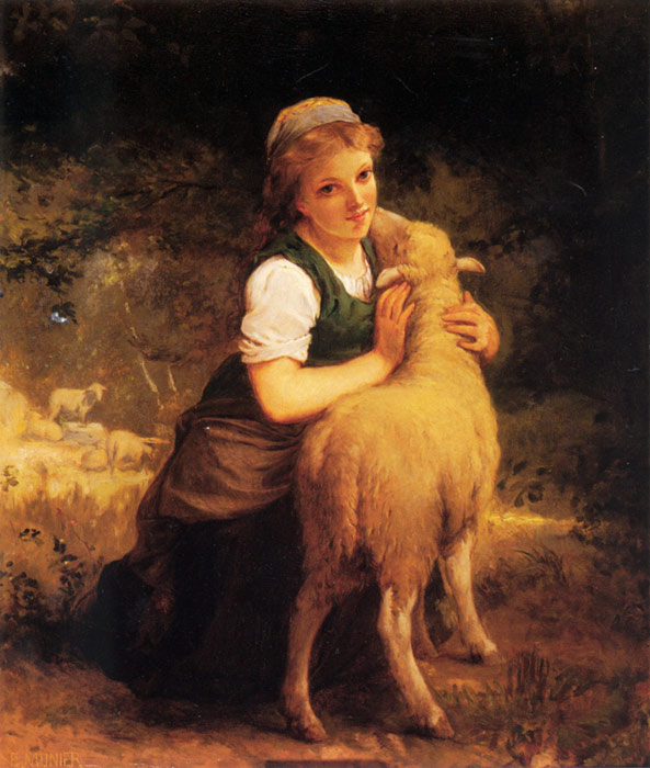 Young Girl with Lamb

Painting Reproductions