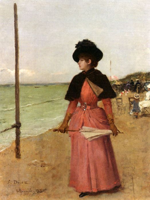 An Elegant Lady On The Beach, 1885

Painting Reproductions