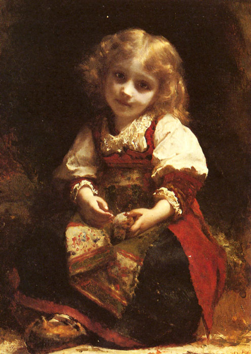 A Little Girl Holding A Bird

Painting Reproductions