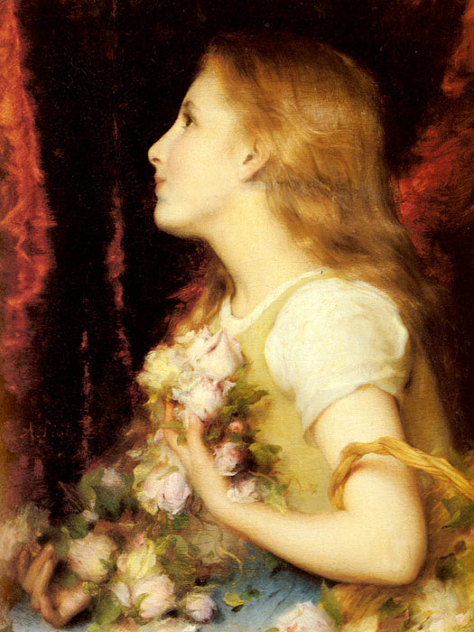 A Young Girl with a Basket of Flowers

Painting Reproductions