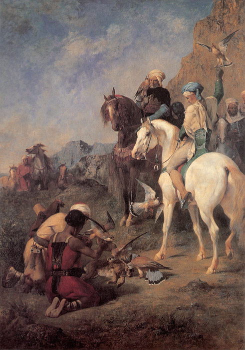 Falcon Hunting in Algeria, 1862

Painting Reproductions