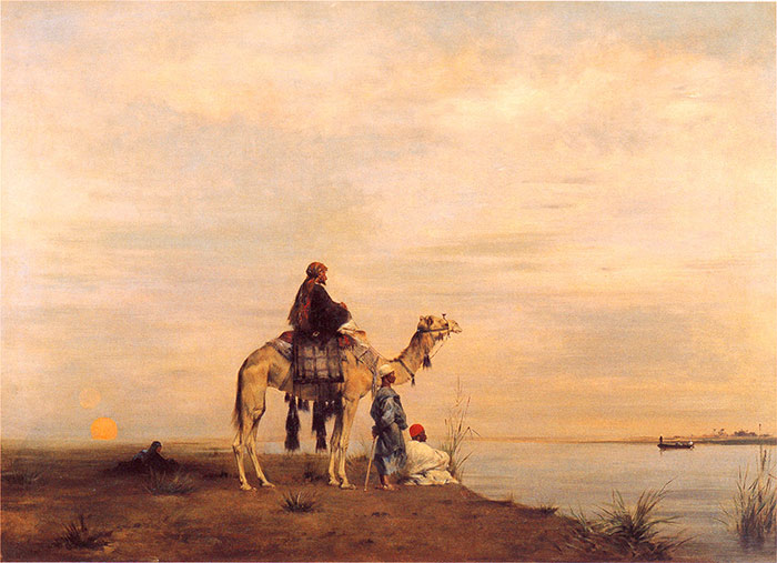 Waiting for The Ferry Across the Nile

Painting Reproductions