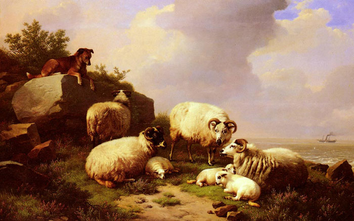 Guarding The Flock By The Coast, 1867

Painting Reproductions