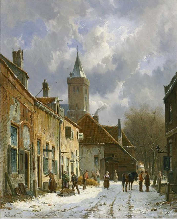 A Dutch street scene

Painting Reproductions
