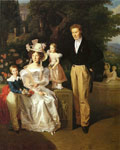 Theodor Joseph Ritter,His Wife and Their Children Theodor and Berta, 1827
Art Reproductions